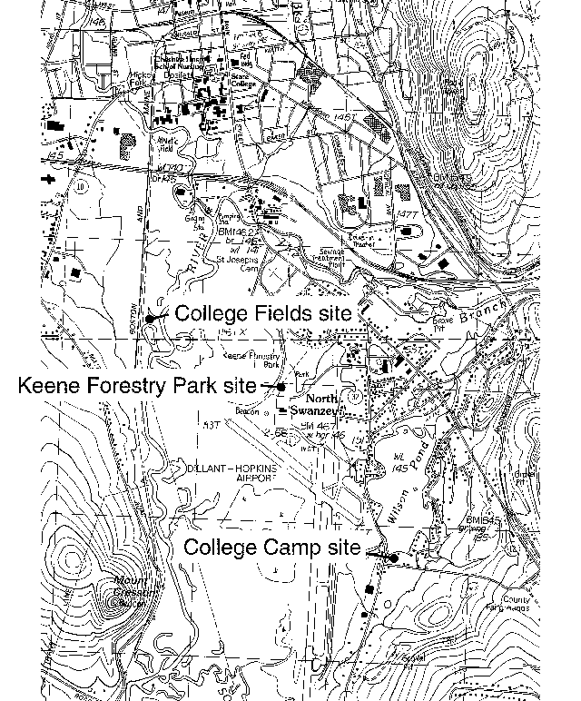 Map of Field SItes